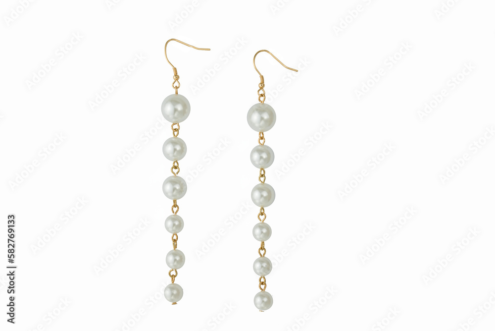 beautiful errings isolated on background. beautiful errings isolated on background.