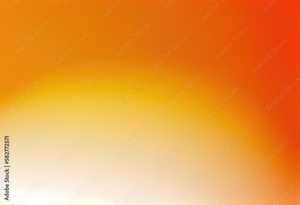 White orange gradient background. generative Ai