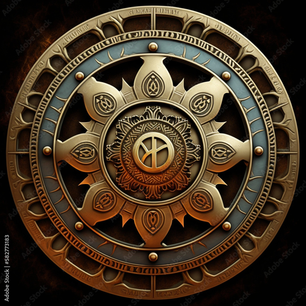 Obraz premium zodiac horoscope sign