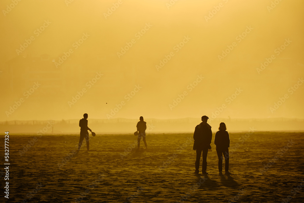 Fototapeta premium playing shovel in the beach