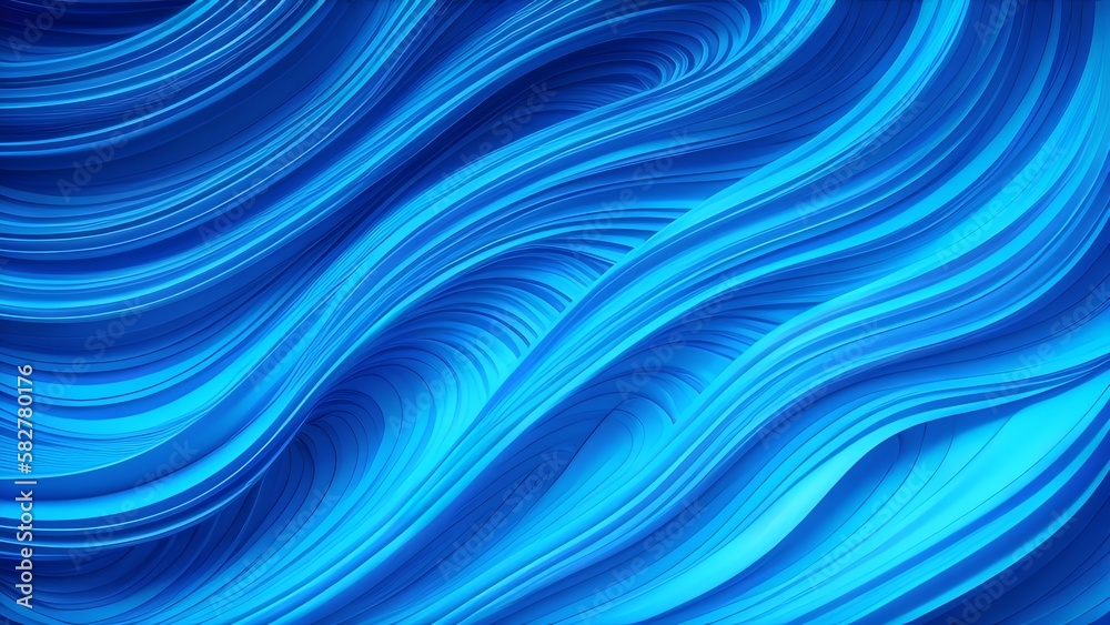 Abstract wavy background, generative AI Abstract wavy background, generative AI