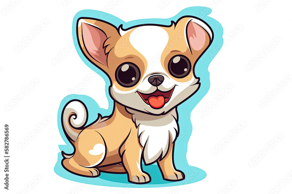 cute chihuahua vector illustration cute chihuahua vector illustration