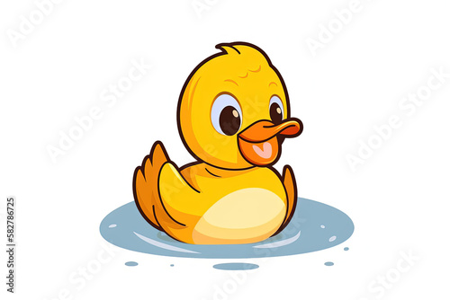 cute duck vector illustration
