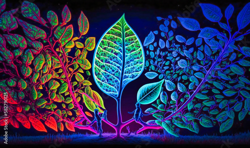 The process by which plants convert sunlight, water, and carbon dioxide into glucose and oxygen photo