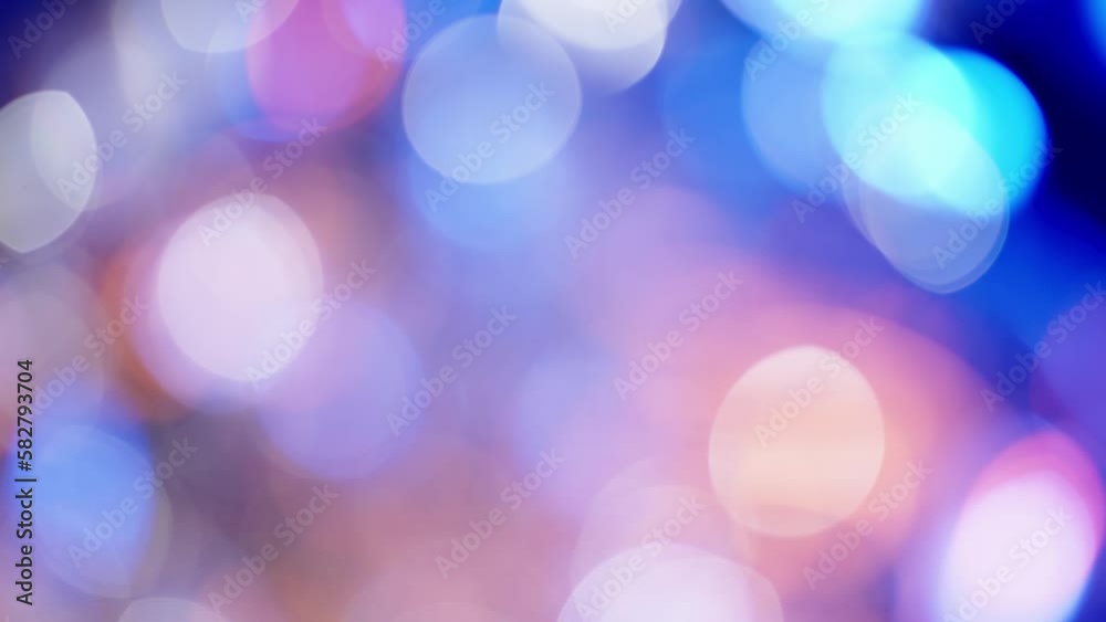 Color Bokeh Light Abstract on Black Background Color Bokeh Light Abstract on Black Background