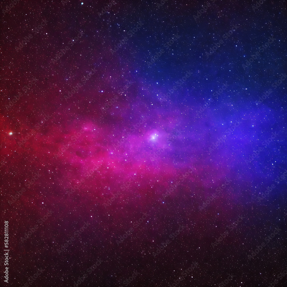 red and purple star energy in space [IA Generativa]