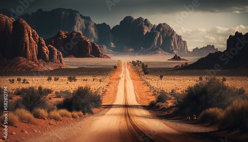 long road  © TrySmartArt