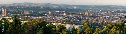 Panorama of the city Bristol UK