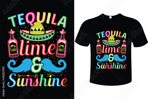 TAQUILA LIME T-SHIRT TEMPLATE
