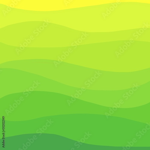 Green summer pattern