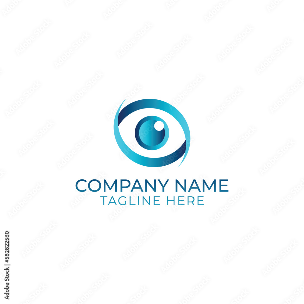 Abstract colorful modern logo vision, digital vision, tech, center and planet vision. Abstract colorful modern logo vision, digital vision, tech, center and planet vision.