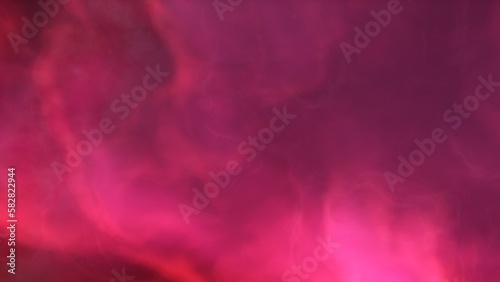 Cosmic background with a blue purple nebula and stars 