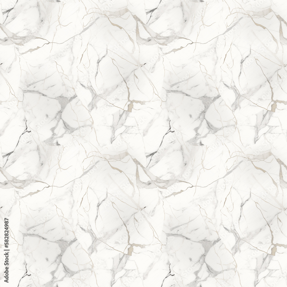 Seamless tillable white marble background pattern. Detailed pattern background design for any project for print or digital media.