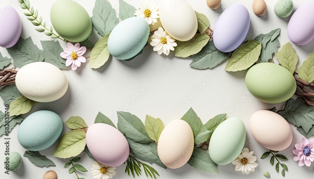 Easter eggs background, Pile of colorful Easter eggs, Easter holiday background. Easter eggs background, Pile of colorful Easter eggs, Easter holiday background.