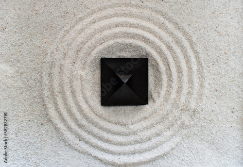 pyramid in sand