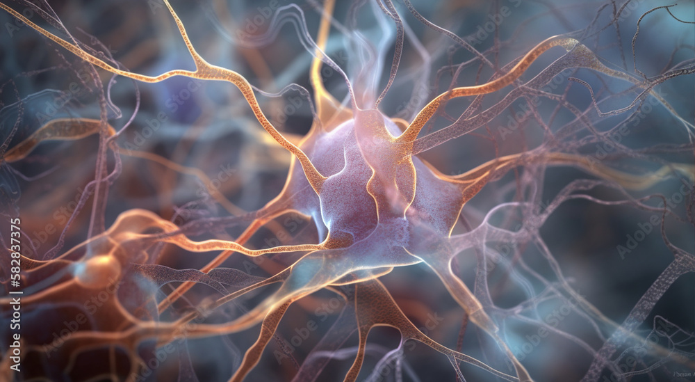 Fototapeta premium Nerve cells.