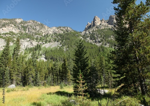 Custer Gallatin National Forest in Beartooth Mountains, Montana photo