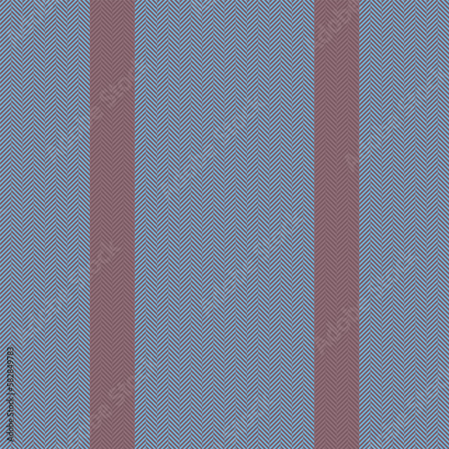 Fabric pattern texture. Stripe lines vertical. Seamless vector textile background.