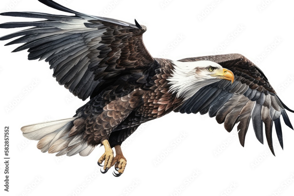 Obraz premium american bald eagle