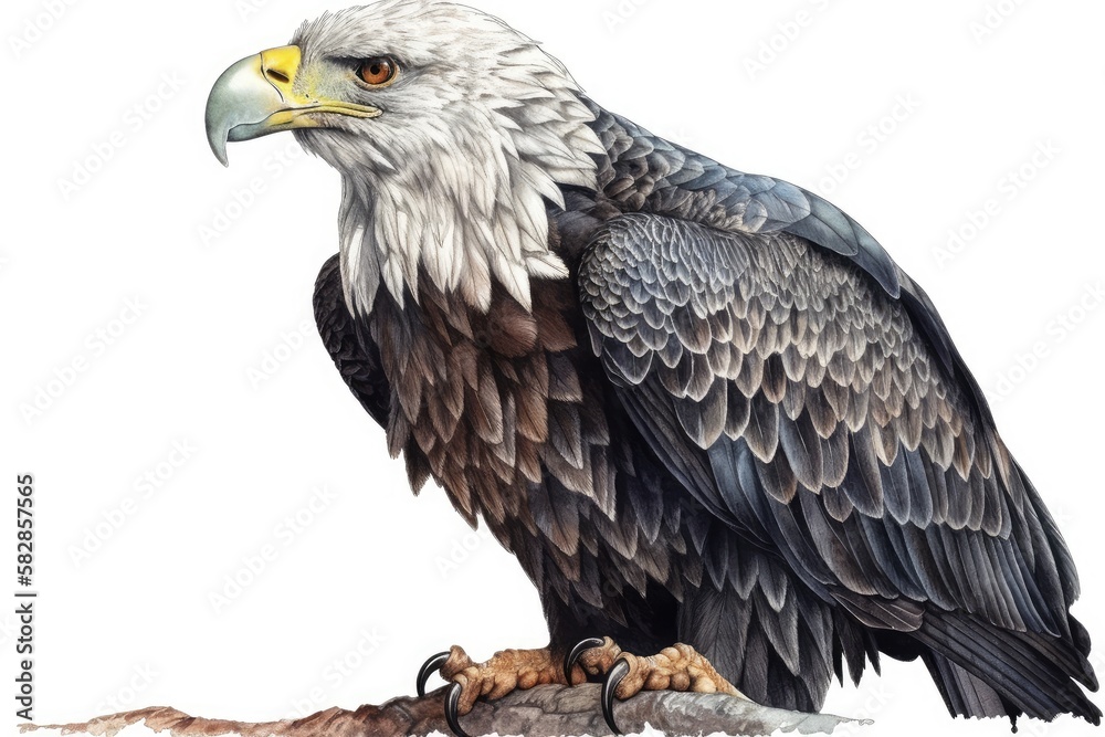 Obraz premium american bald eagle