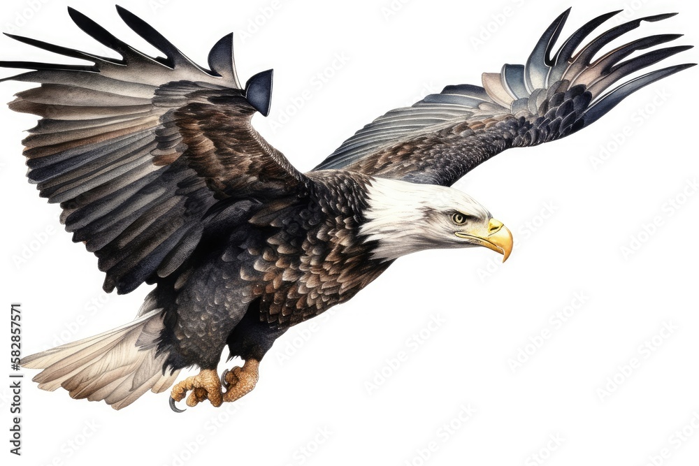 Obraz premium american bald eagle