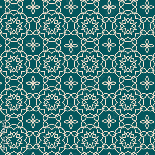 slamic Geometric Shapes in Ramadan Pattern
