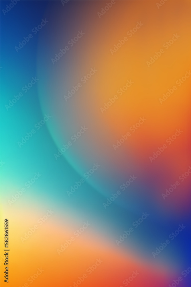 Abstract neon colored gradient background