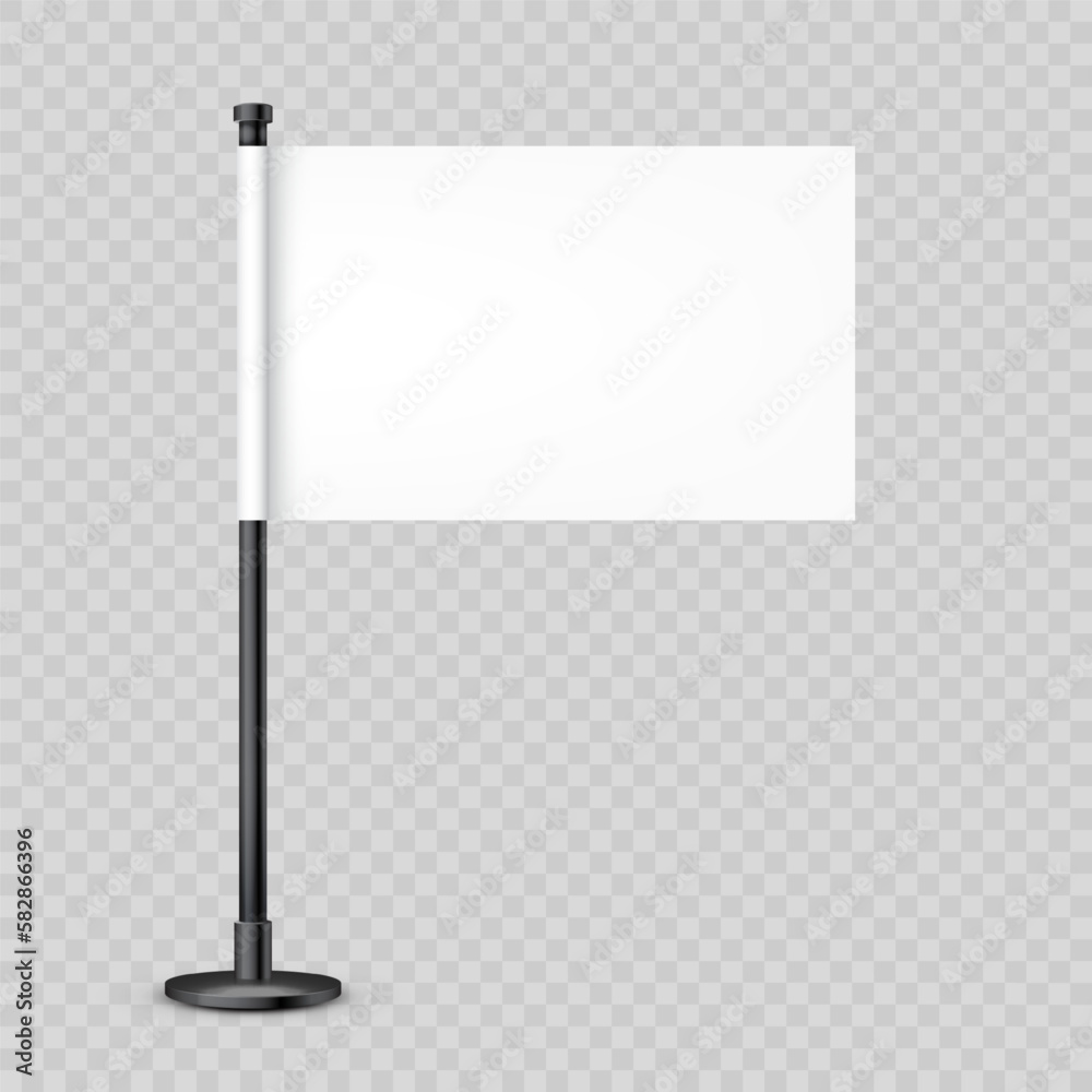Realistic Table Flag On A Steel Pole Blank White Desk Flag Made Of realistic-table-flag-on-a-steel-pole-blank-white-desk-flag-made-of