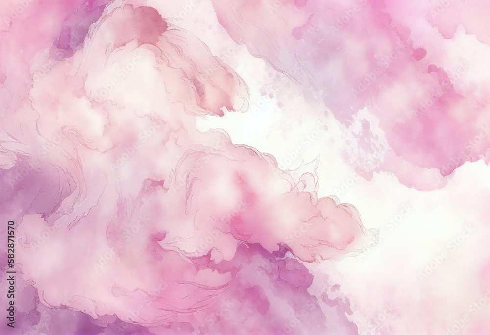 Fototapeta premium Pink Marble Texture Background, Abstract Artistic Backdrop, Generative AI