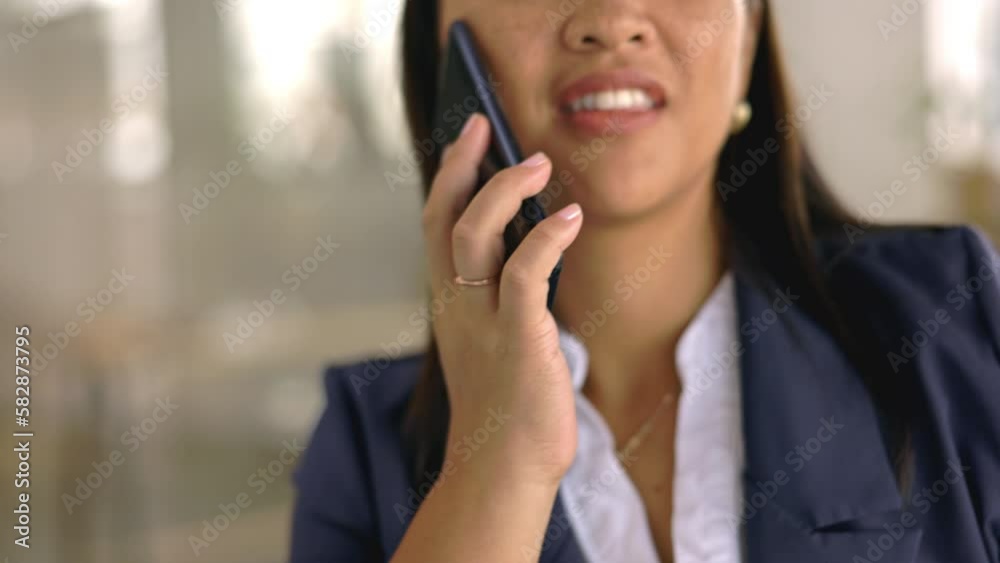 Woman, computer typing and smartphone call for office management, administration and networking. Female manager, keyboard and talking on cellphone for consulting, contact and business communication Woman, computer typing and smartphone call for office management, administration and networking. Female manager, keyboard and talking on cellphone for consulting, contact and business communication