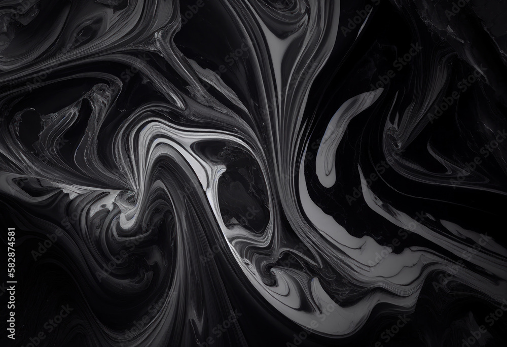 Black Marble Texture Background, Abstract Artistic Backdrop, Generative AI Black Marble Texture Background, Abstract Artistic Backdrop, Generative AI