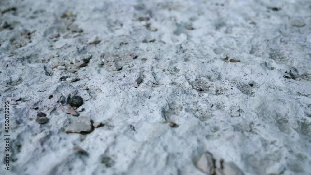 Rough surface of a boulder
