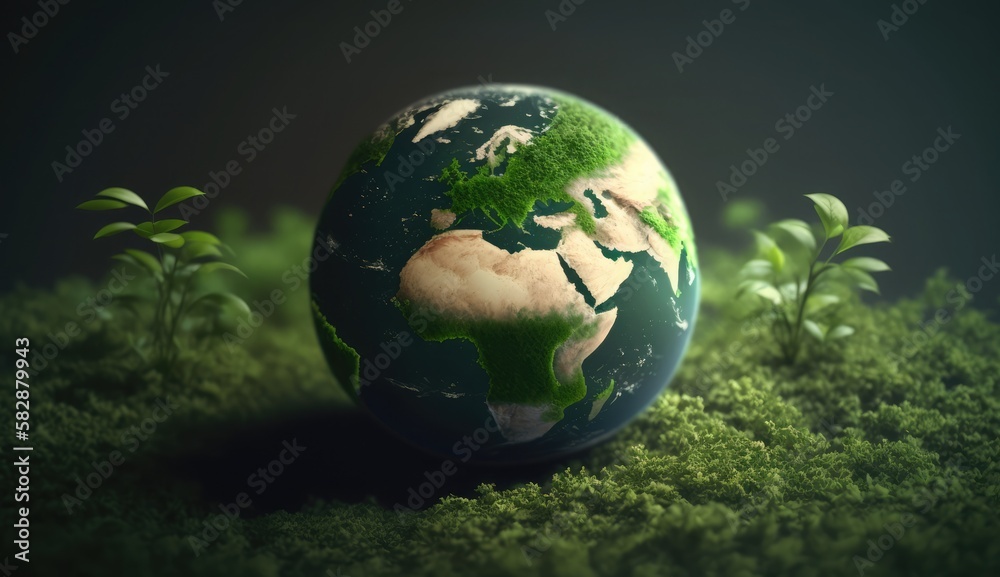environment Earth Day planet nature concept with globe, earth green natural background, Illustration of the green planet earth, environment Earth Day planet nature concept with globe, earth green natural background, Illustration of the green planet earth,