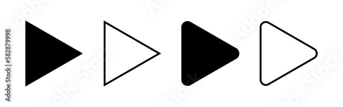 Free Download Play Icon vector for web and mobile app. Play button sign and symbol - GFXLoad