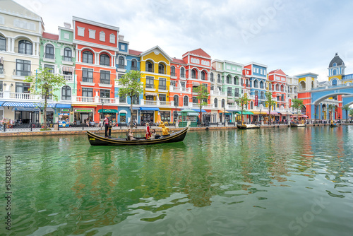 Grand World Phu Quoc. This is a famous entertainment, entertainment and shopping complex in Phu Quoc, Kien Giang province, Vietnam
