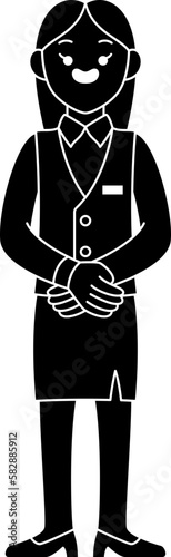 receptionist  icon