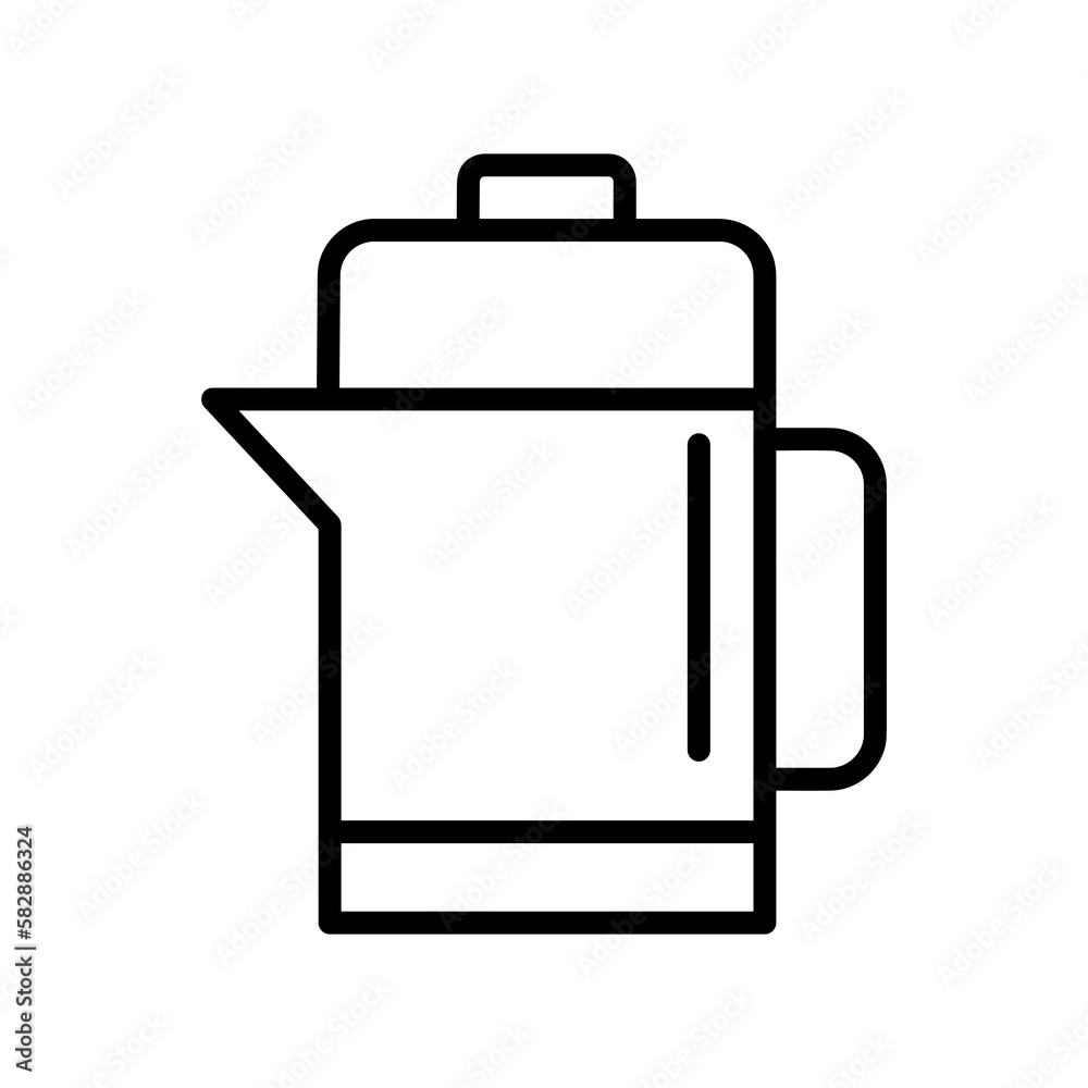 Kettle vector icon, water boiler symbol. flat vector illustration for web site or mobile app.eps Kettle vector icon, water boiler symbol. flat vector illustration for web site or mobile app.eps