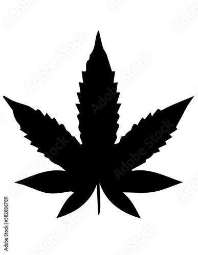 marijuana leaf