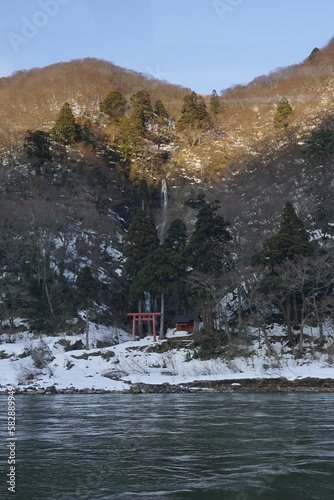 lake in the mountains