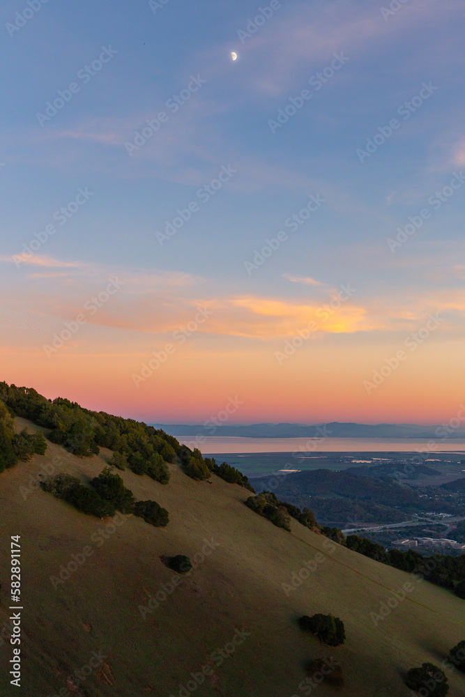 Sunset on Mount Burdell - Novato, CA