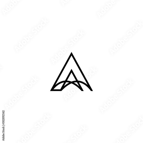 Free Download Premium design Logo with initial AA for company branding and other - GFXLoad