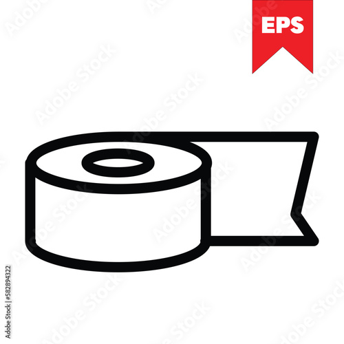 tape icon design in eps format