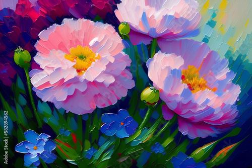 Floral Bouquet Painting