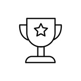 Award vector icon, champion symbol. flat vector illustration for web site or mobile app.eps
