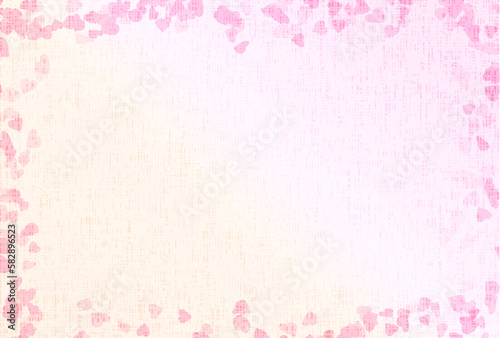 ハート　母の日　ピンク　背景 © J BOY
