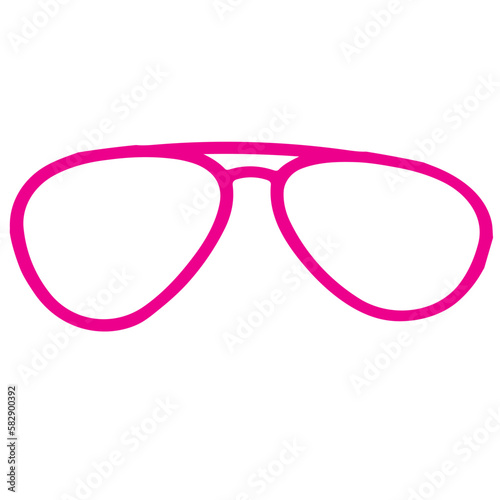 sunglasses outline