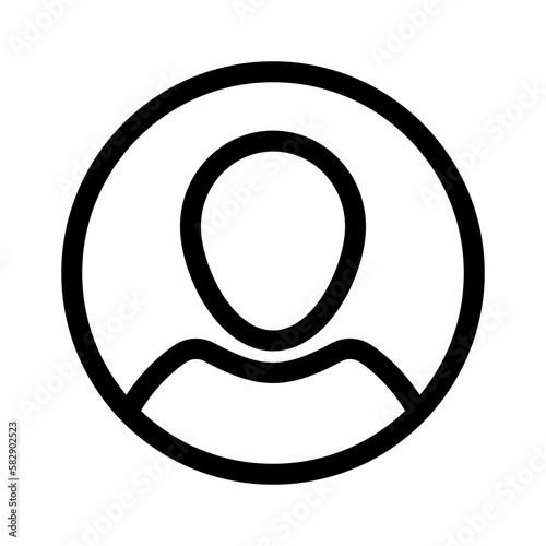 avatar icon or logo isolated sign symbol vector illustration - high quality black style vector icons 