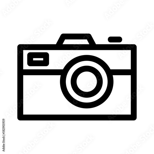 camera icon or logo isolated sign symbol vector illustration - high quality black style vector icons
