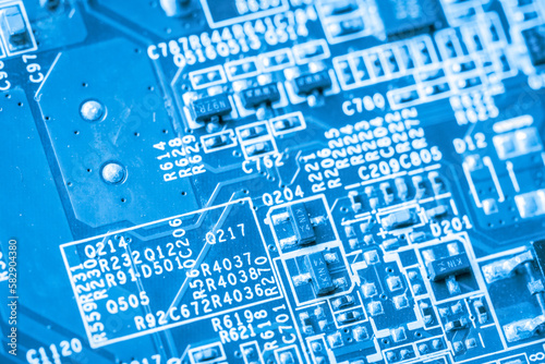  Abstract,close up of Mainboard Electronic background. (logic board,cpu motherboard,circuit,system board,mobo)