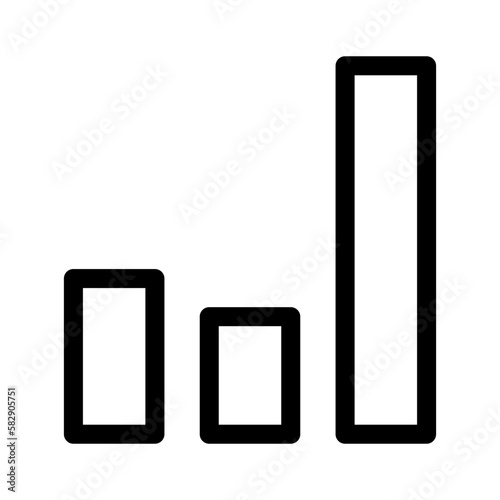 diagramm icon or logo isolated sign symbol vector illustration - high quality black style vector icons 